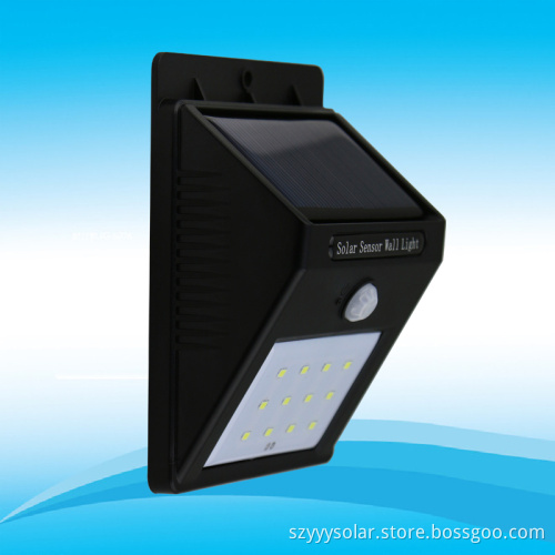 High Lumen Outdoor Solar Motion Sensor Hallway Light